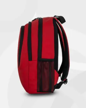 school bag dzac red color