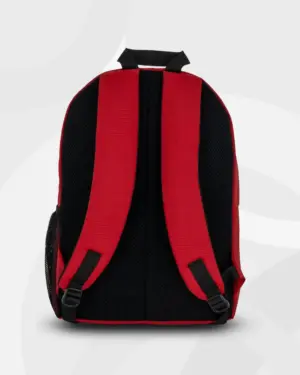 school bag dzac red color