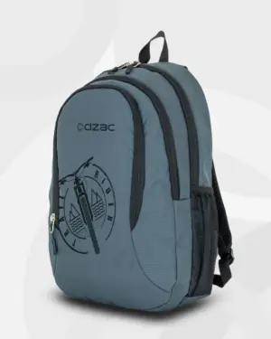 school bag grey
